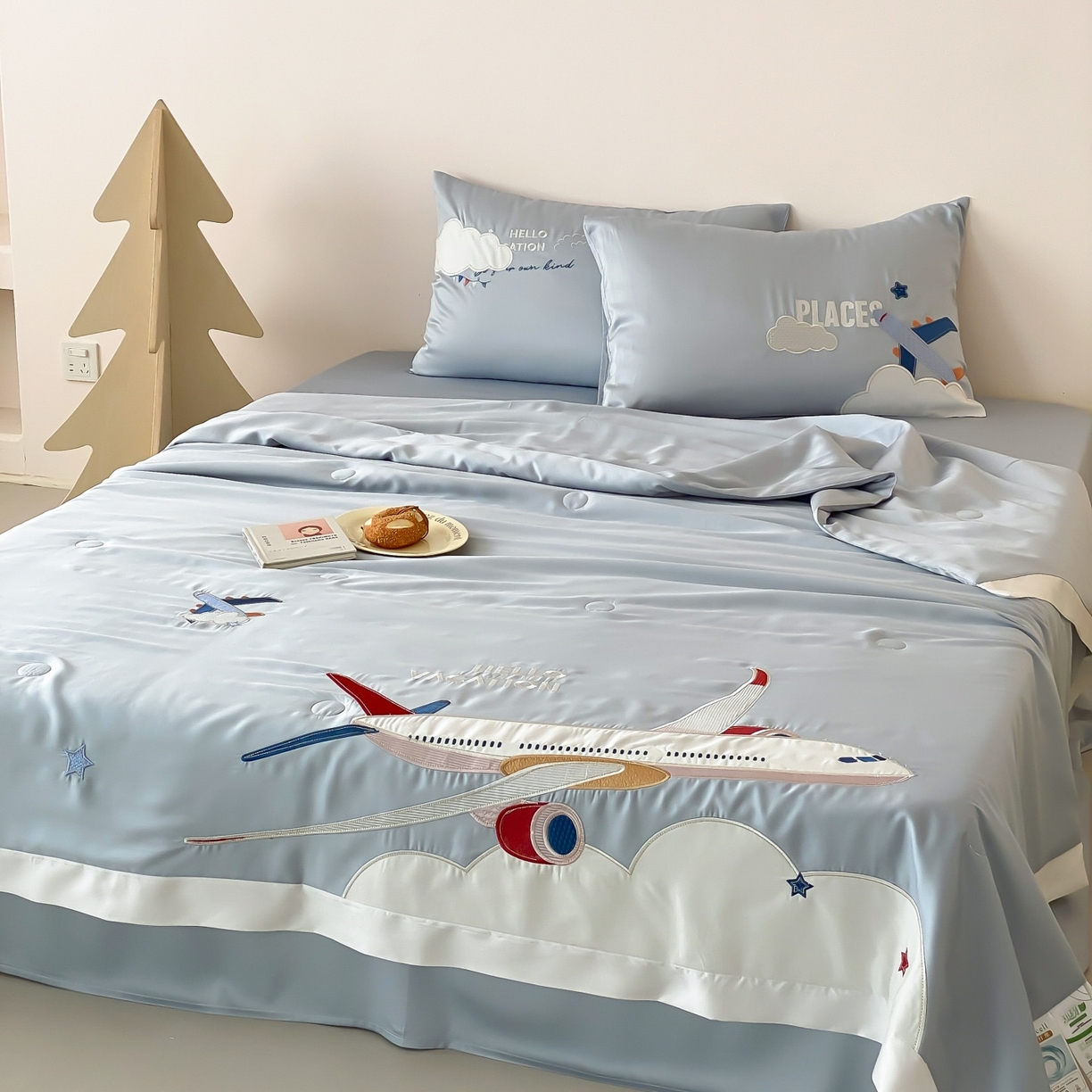 91家纺网 家纺一手货源 找家纺 （总）星野 2026新款60S进口奥地利兰精天丝夏被夏凉被空调被-环球梦