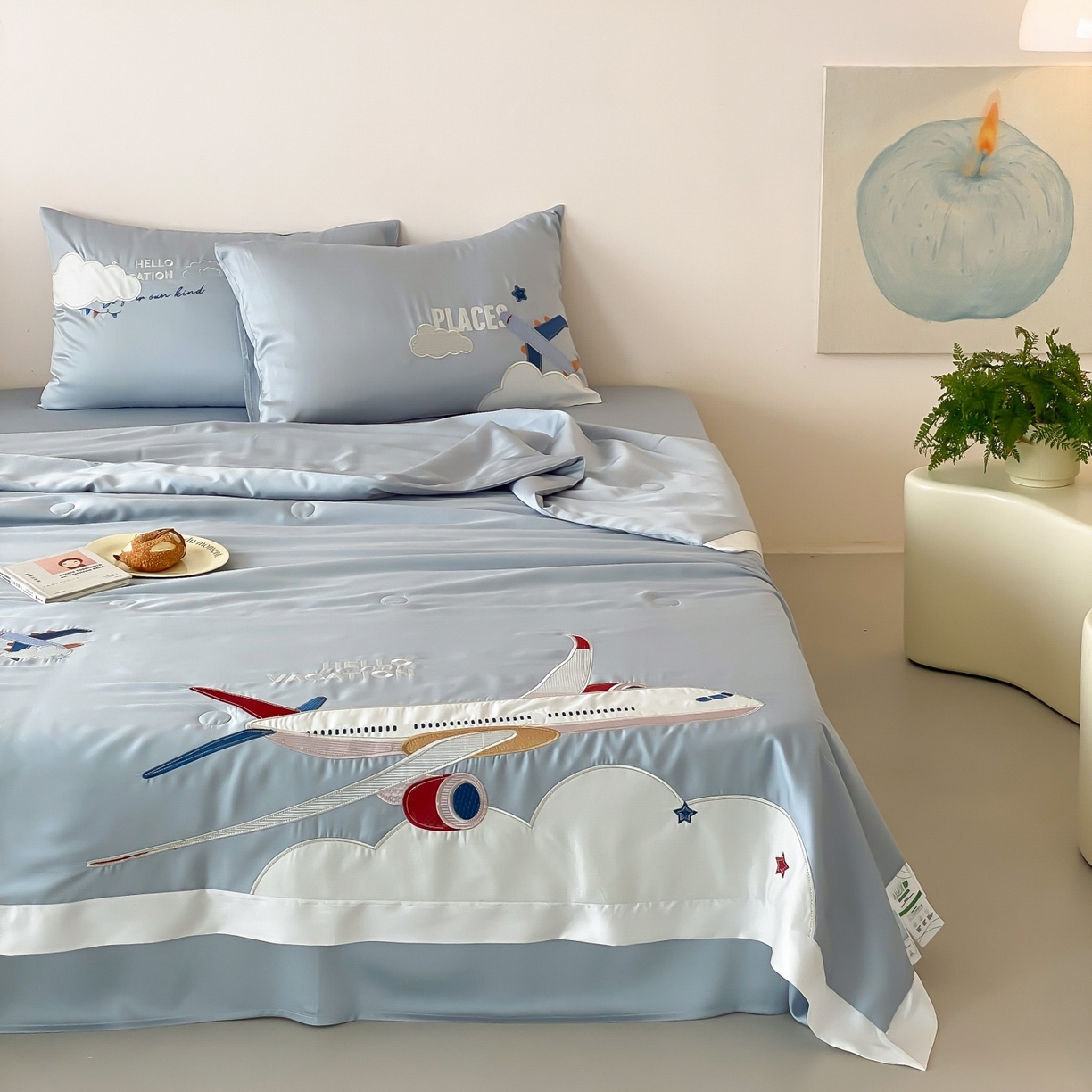 91家纺网 家纺一手货源 找家纺 （总）星野 2026新款60S进口奥地利兰精天丝夏被夏凉被空调被-环球梦