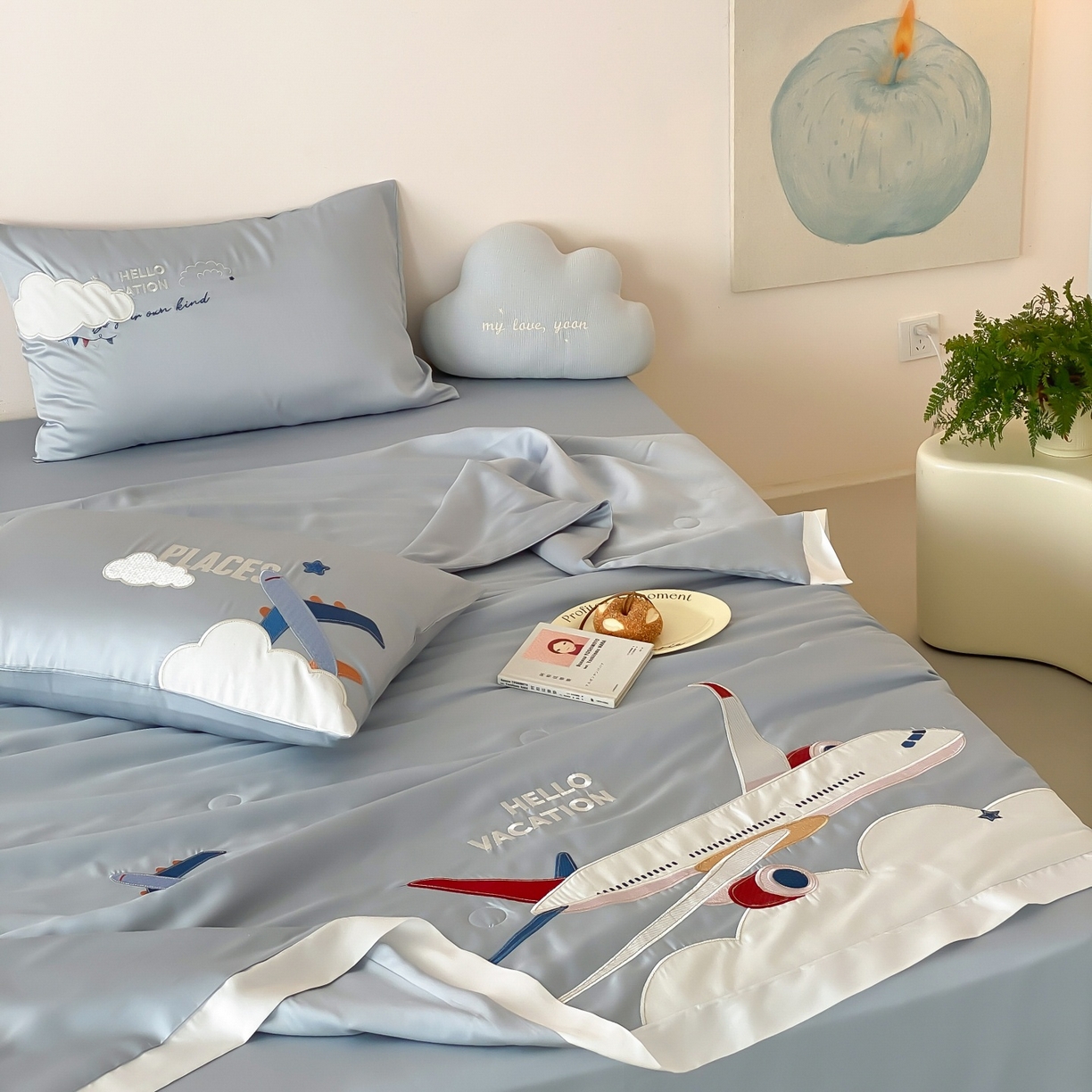 91家纺网 家纺一手货源 找家纺 （总）星野 2026新款60S进口奥地利兰精天丝夏被夏凉被空调被-环球梦