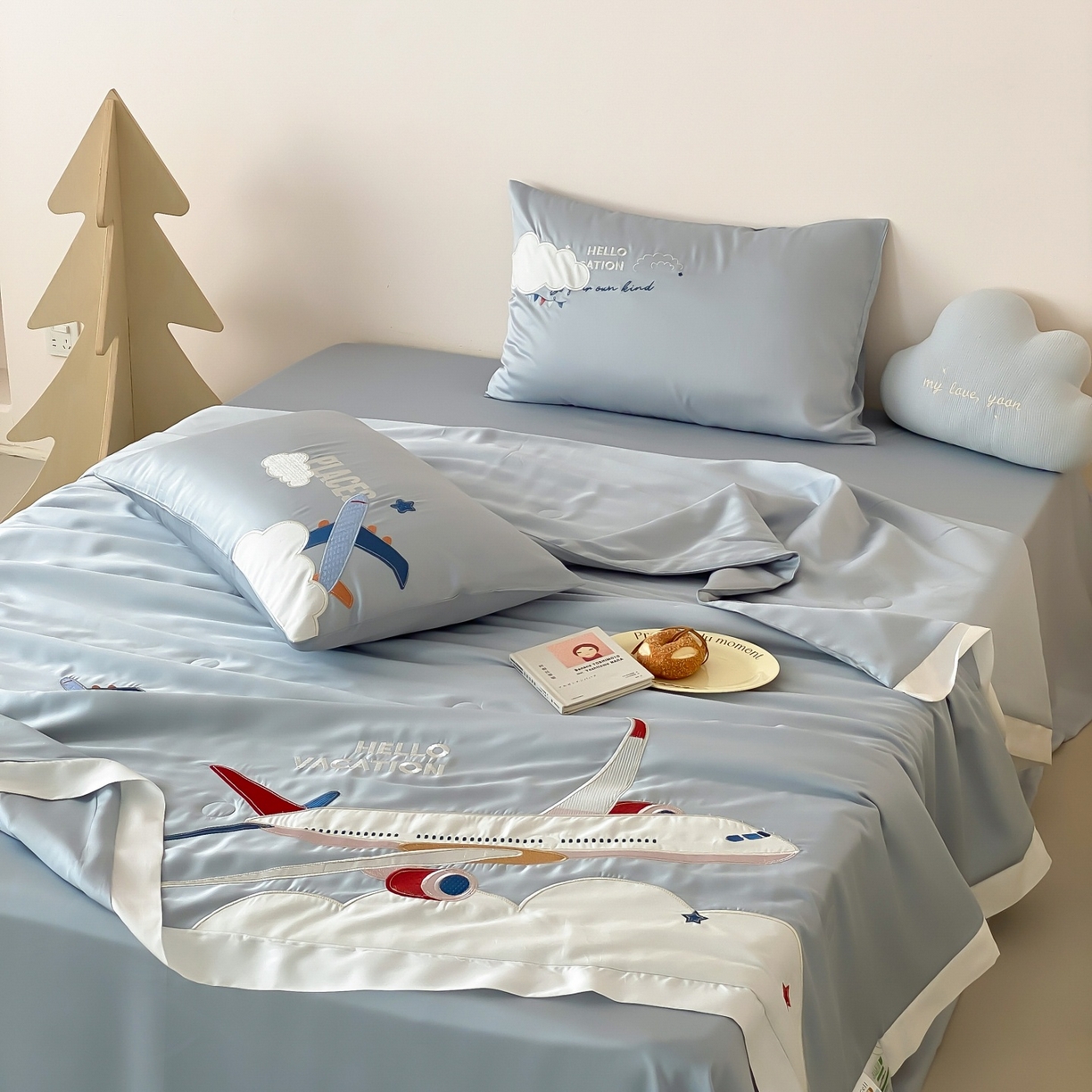 91家纺网 家纺一手货源 找家纺 （总）星野 2026新款60S进口奥地利兰精天丝夏被夏凉被空调被-环球梦