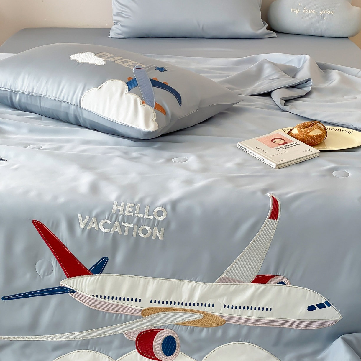 91家纺网 家纺一手货源 找家纺 （总）星野 2026新款60S进口奥地利兰精天丝夏被夏凉被空调被-环球梦