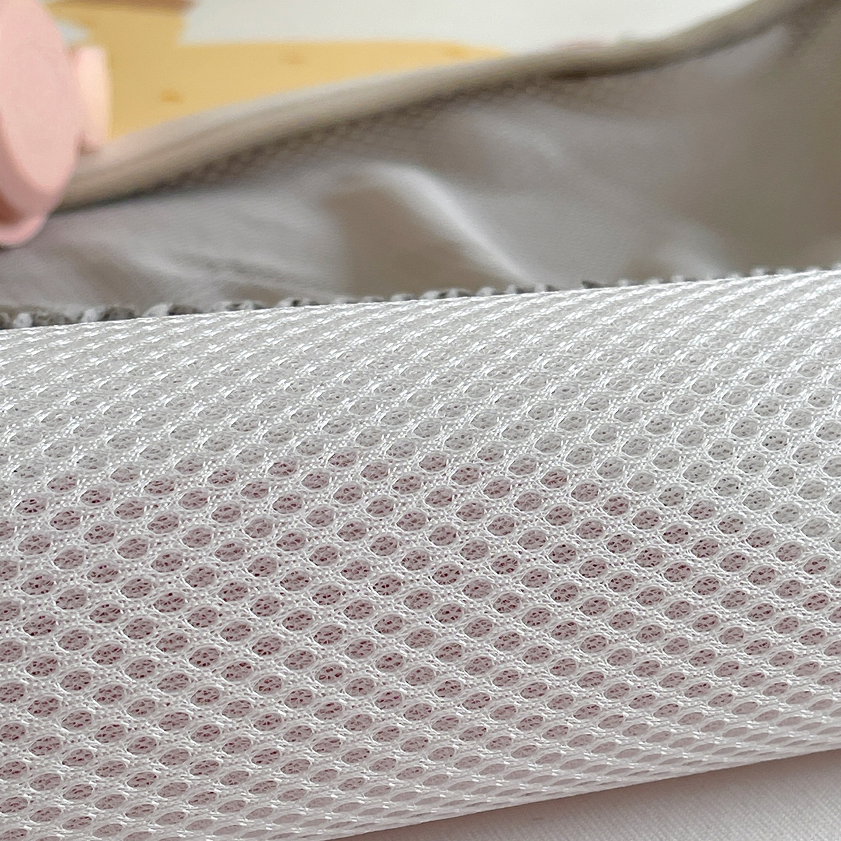 91家纺网 家纺一手货源 找家纺 桃子家居 2026新款A类ins博主卡通数码印花高级品质撞色中分子1200D冰感丝凉感席冰丝三件套平铺床笠系列 冰感席混搭-番茄兔