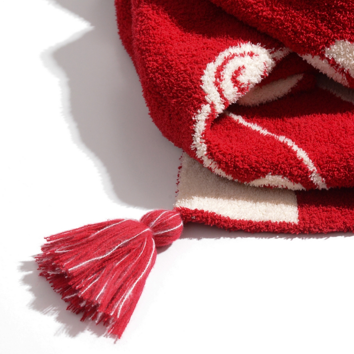 91家纺网 家纺一手货源 找家纺 苏艺针织盖毯 2026新款A类半边绒国风祥瑞针织毯披肩毛毯多功能盖毯送礼礼物 马上有钱