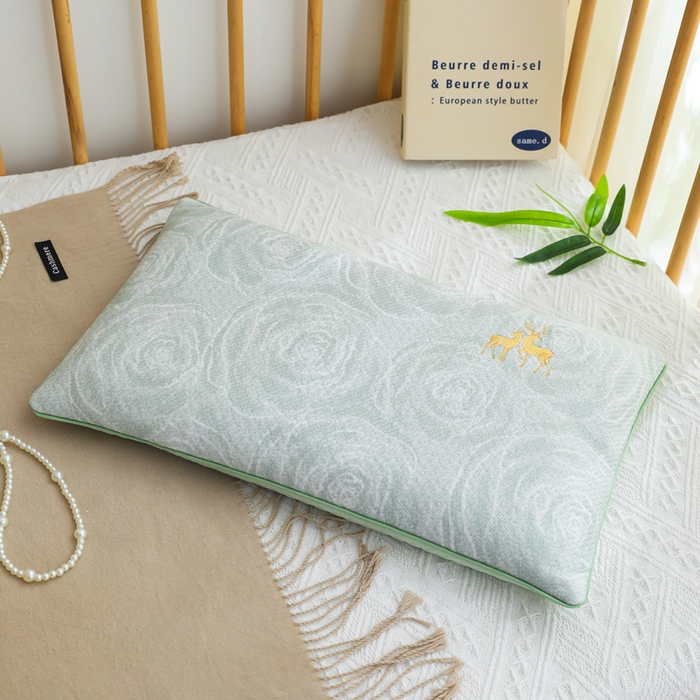 91家纺网 家纺一手货源 找家纺 （总）仁宇枕业 2026新款新品冰爽凉爽单边织带款夏凉荞麦枕头枕芯