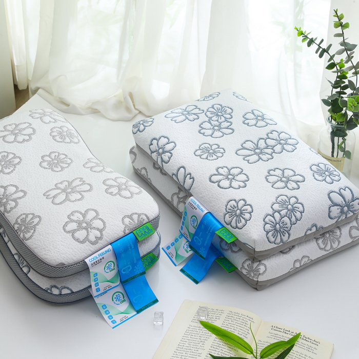 91家纺网 家纺一手货源 找家纺 （总）仁宇枕业  2024年新款枕芯 全棉极简系列水洗棉全荞麦枕头 40*60