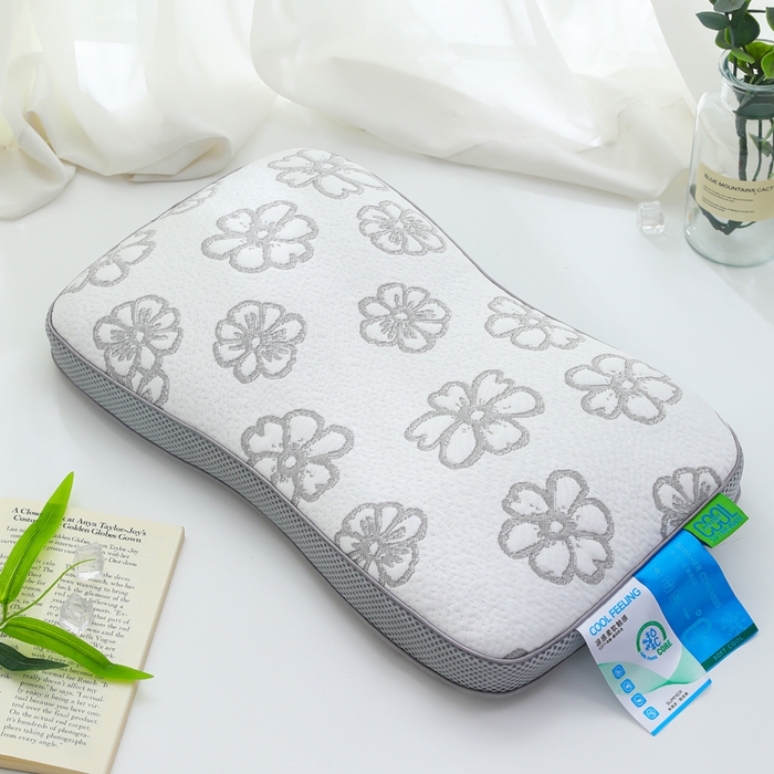 91家纺网 家纺一手货源 找家纺 （总）仁宇枕业 2026新款新品 朵朵花开夏凉花草荞麦枕头枕芯