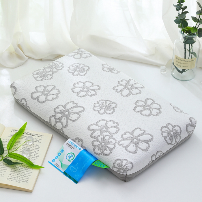 91家纺网 家纺一手货源 找家纺 （总）仁宇枕业 2026新款新品 朵朵花开夏凉花草荞麦枕头枕芯