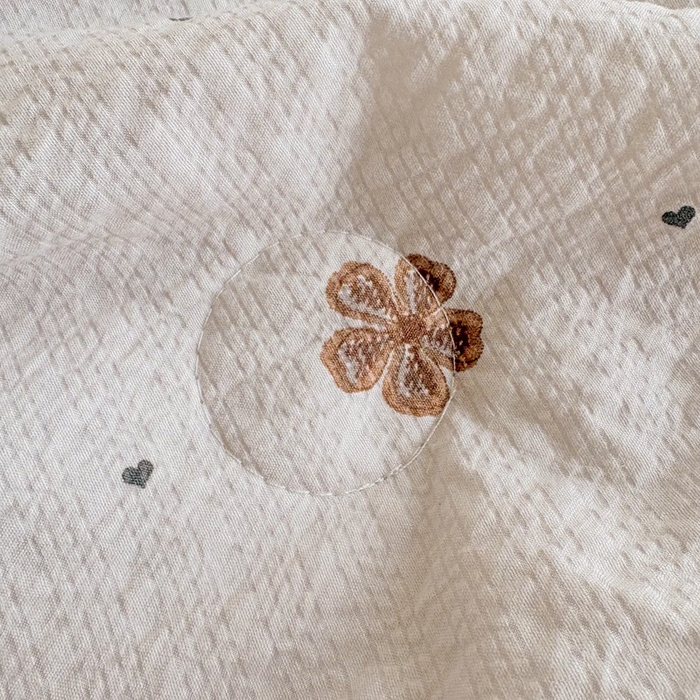 91家纺网 家纺一手货源 找家纺 铠畅家纺 2026新款泡芙纱水洗棉夏被四件套 焦糖花野