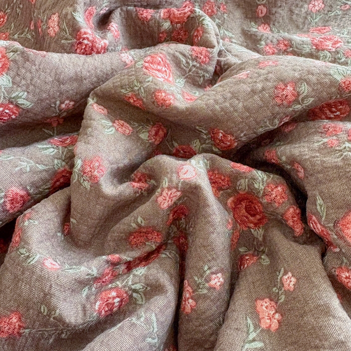 91家纺网 家纺一手货源 找家纺 铠畅家纺 2026新款泡芙纱水洗棉夏被四件套 裳红旧梦