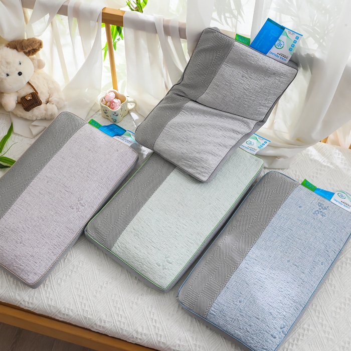 91家纺网 家纺一手货源 找家纺 （总）仁宇枕业 2026新款新品 透气款夏凉凉感丝荞麦枕头枕芯