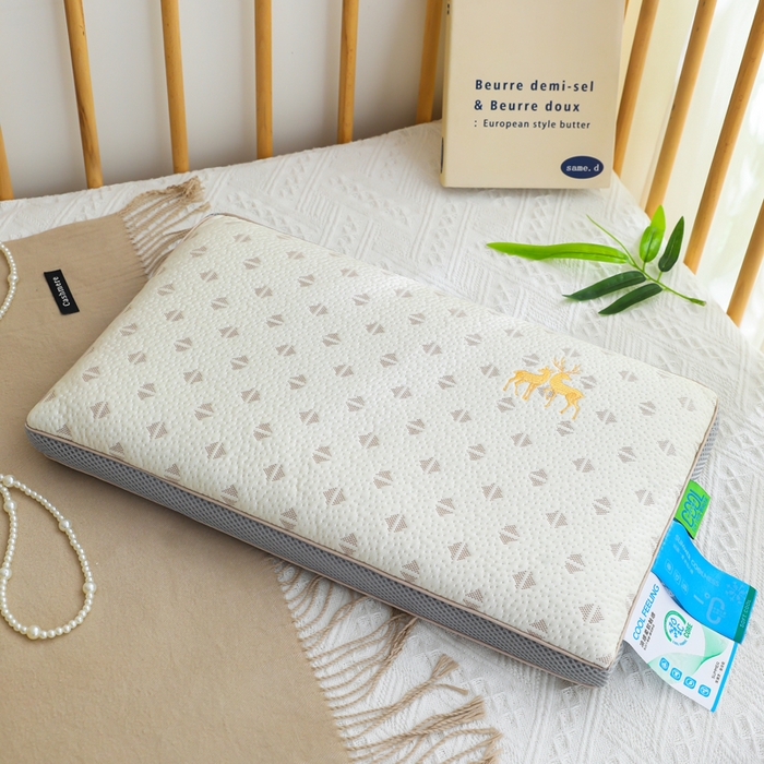 91家纺网 家纺一手货源 找家纺 （总）仁宇枕业 2026新款新品 透气款夏凉凉感丝荞麦枕头枕芯