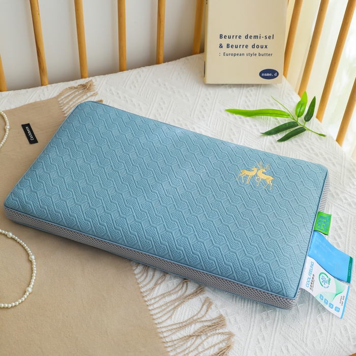 91家纺网 家纺一手货源 找家纺 （总）仁宇枕业 2026新款新品 透气款夏凉凉感丝荞麦枕头枕芯