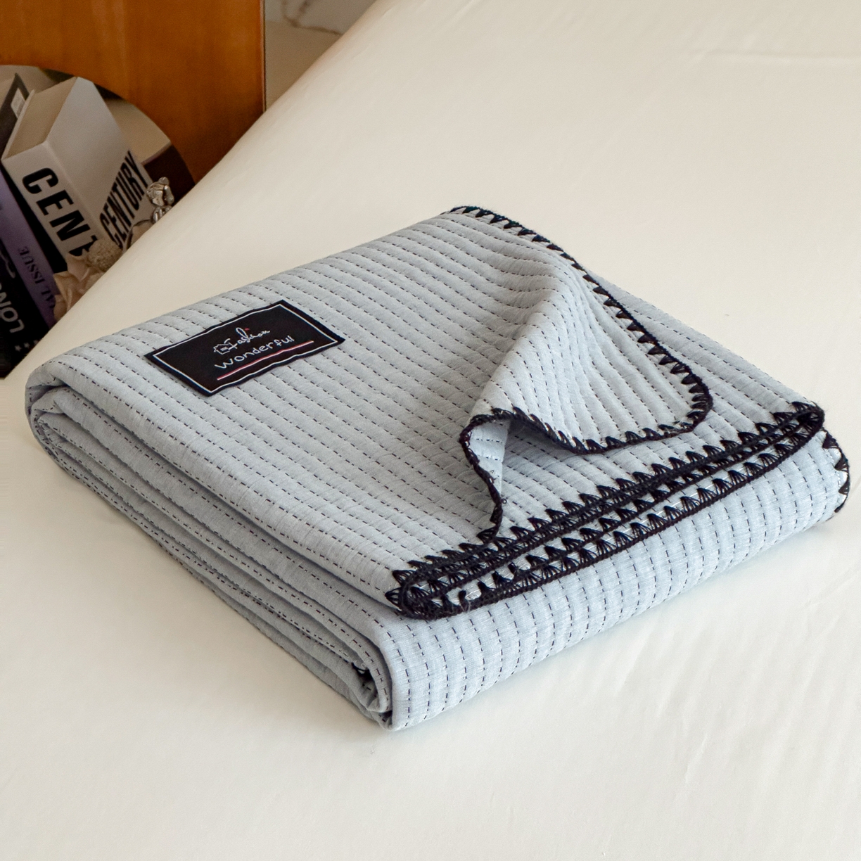 91家纺网 家纺一手货源 找家纺 （总）云恋家纺 2026新款A类全棉毛巾被全棉学生午睡毯薄款夏被沙发空调被办公室披肩毯