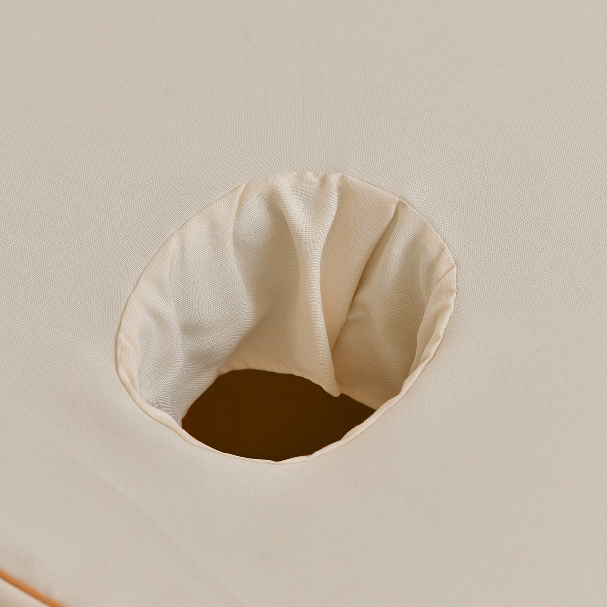 91家纺网 家纺一手货源 找家纺 莉人坊 2026新款彩棉麻床罩-富贵花开 富贵花开-米白