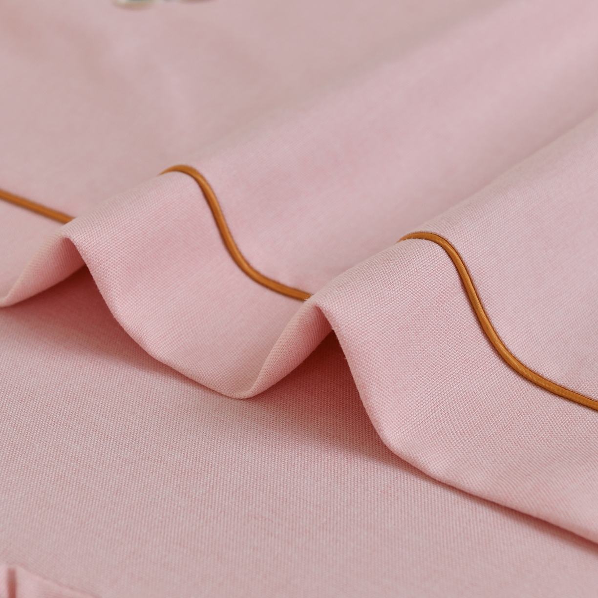 91家纺网 家纺一手货源 找家纺 莉人坊 2026新款彩棉麻床罩-富贵花开 富贵花开-珠粉