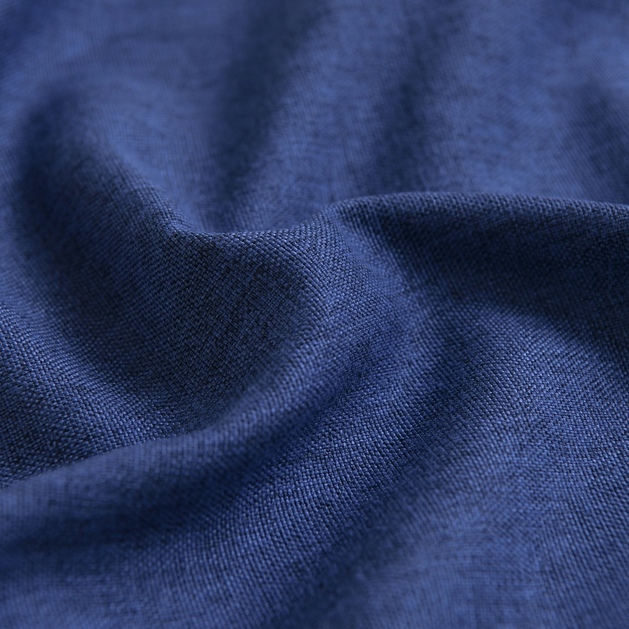 91家纺网 家纺一手货源 找家纺 莉人坊 2026新款彩棉麻床罩-富贵花开 富贵花开-海蓝