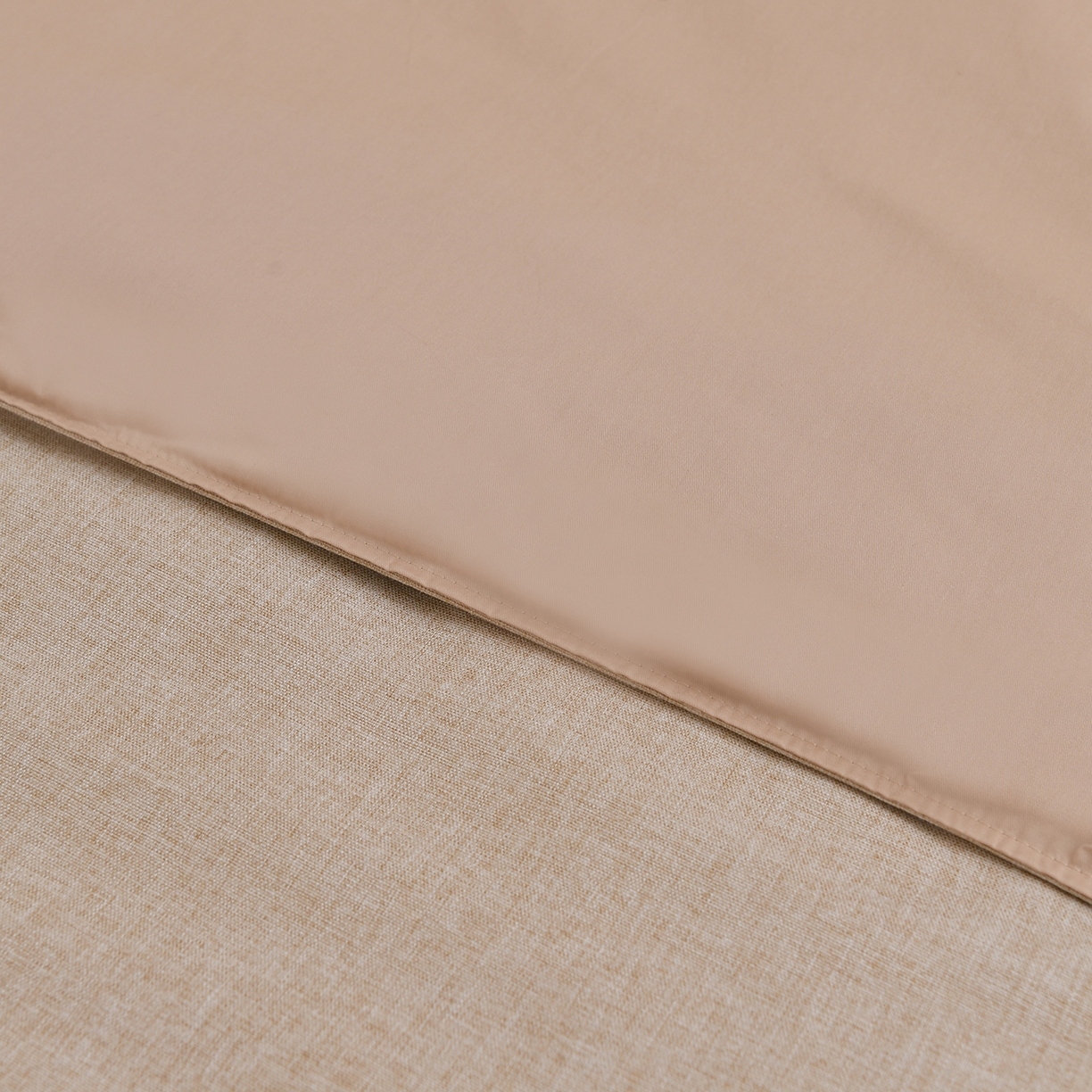 91家纺网 家纺一手货源 找家纺 莉人坊 2026新款彩棉麻床罩-富贵花开 富贵花开-米驼