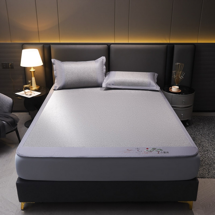 91家纺网 家纺一手货源 找家纺 （总）可恩欣 2026新款全新A类第6代植物凉感古藤席-静心