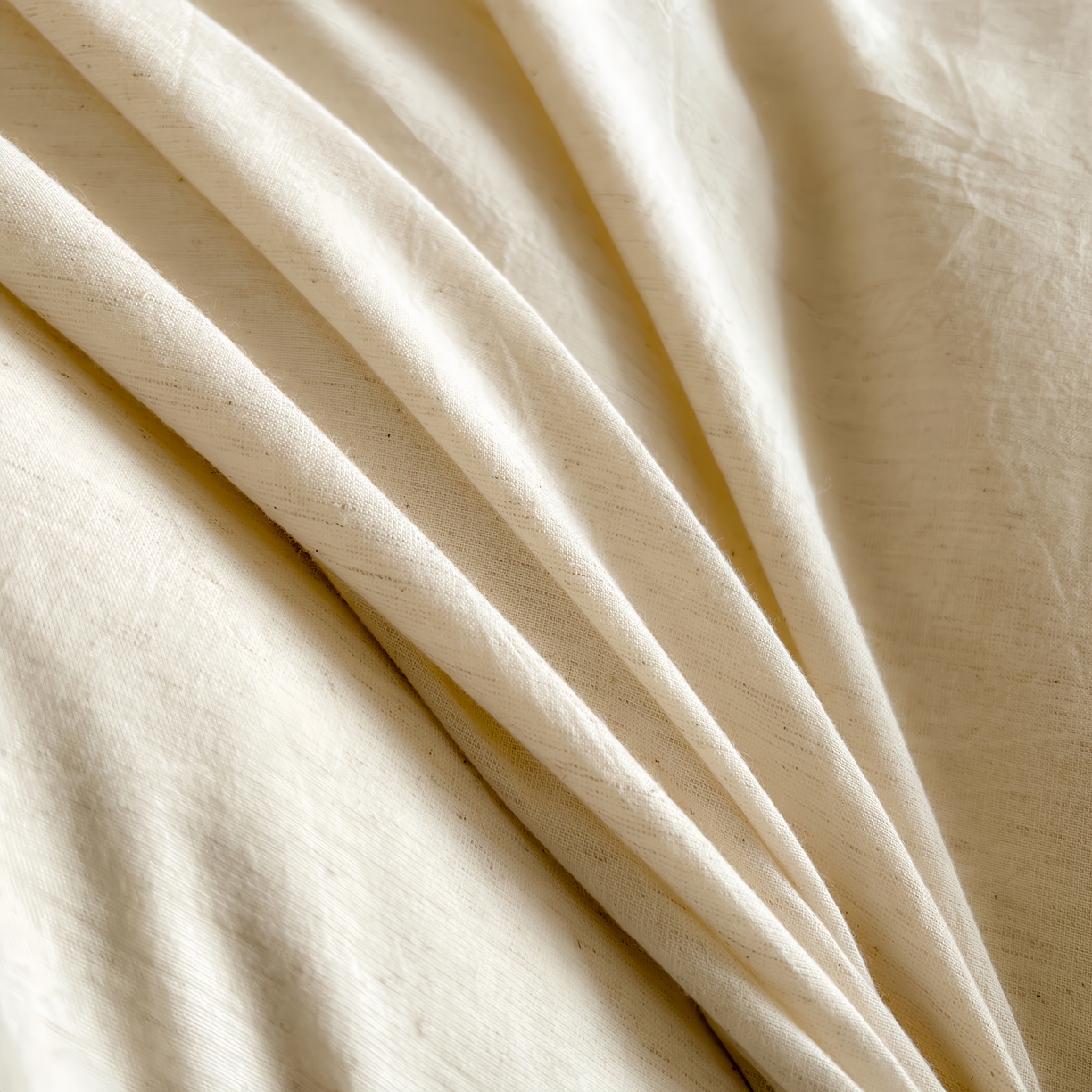 91家纺网 家纺一手货源 找家纺 （总）树下 2026新款A类高支高密棉麻四件套-素麻