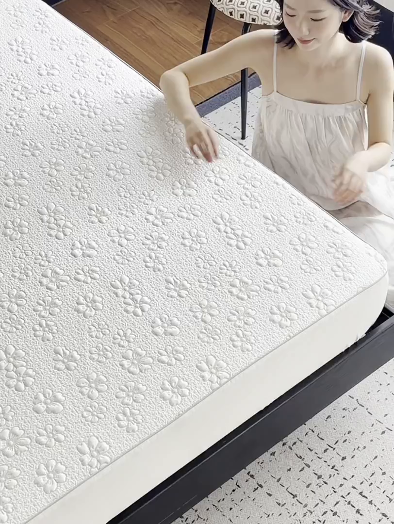 91家纺网 家纺一手货源 找家纺 （总）安莱生活 2026新品A类“冰糕”高分子PE550D床笠款（含银丝款）三件套凉席第二批