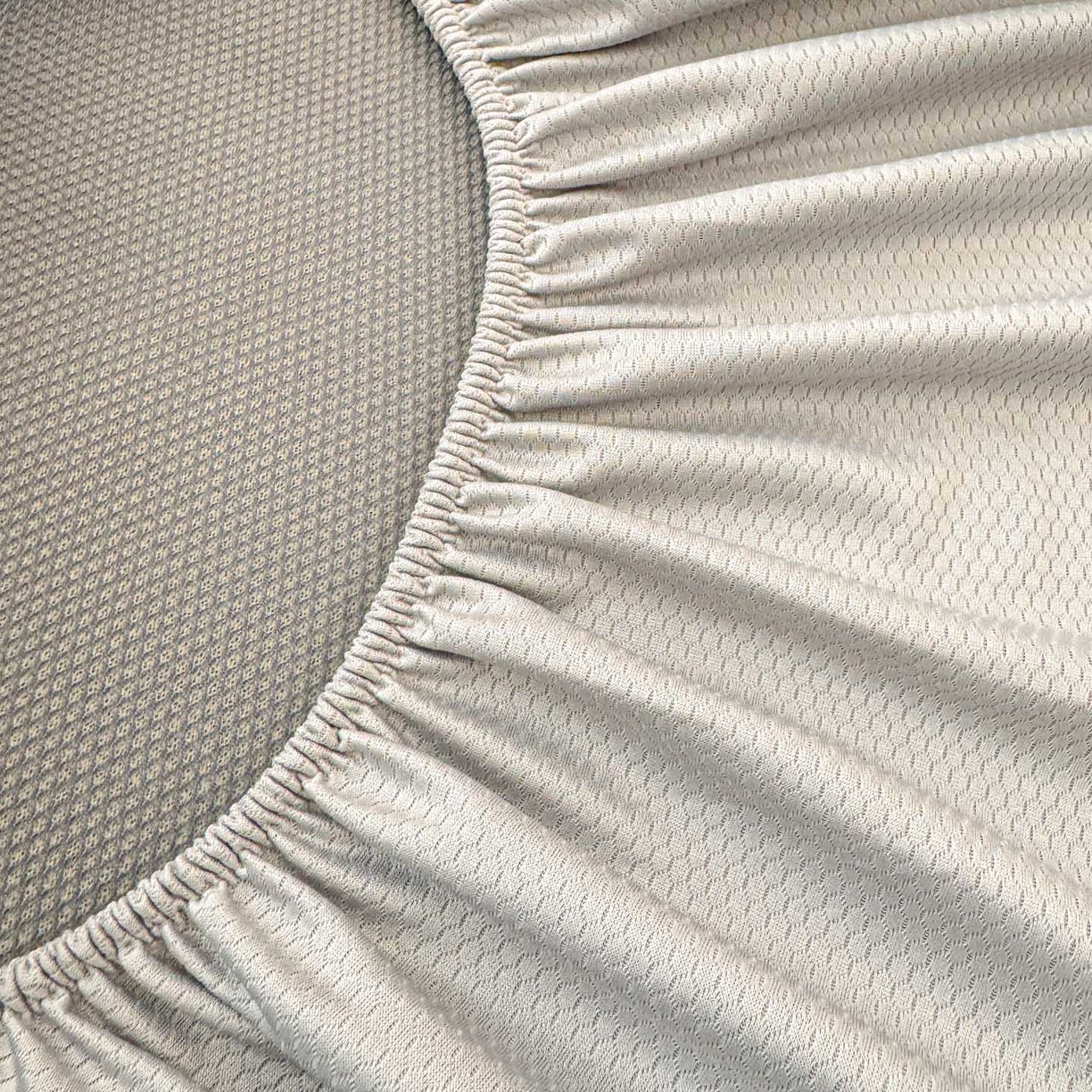 91家纺网 家纺一手货源 找家纺 川悦生活 2026新款凉豆豆提花凉席床笠款 床笠朴朴小旺