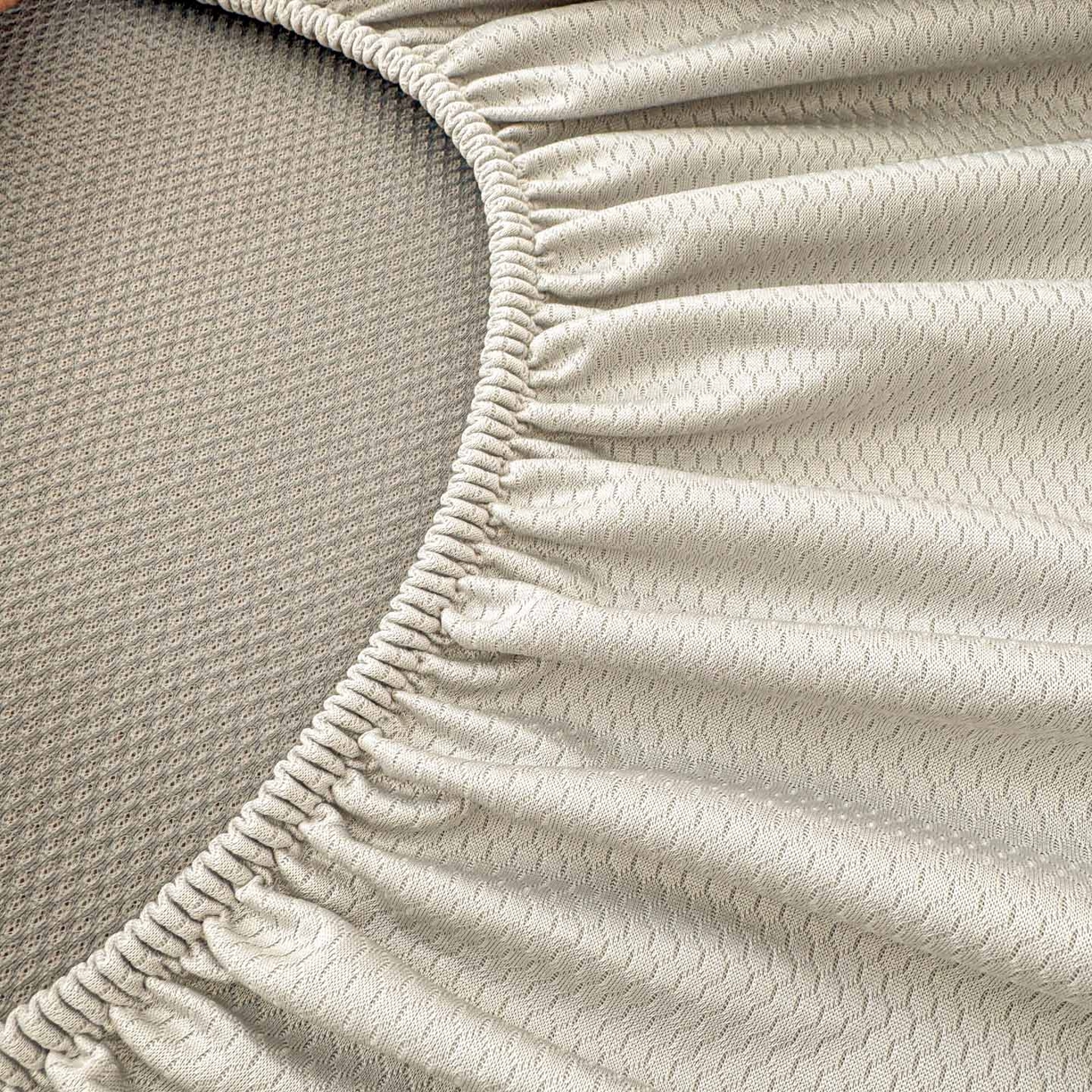 91家纺网 家纺一手货源 找家纺 川悦生活 2026新款凉豆豆提花凉席床笠款 床笠尼尔-星灰