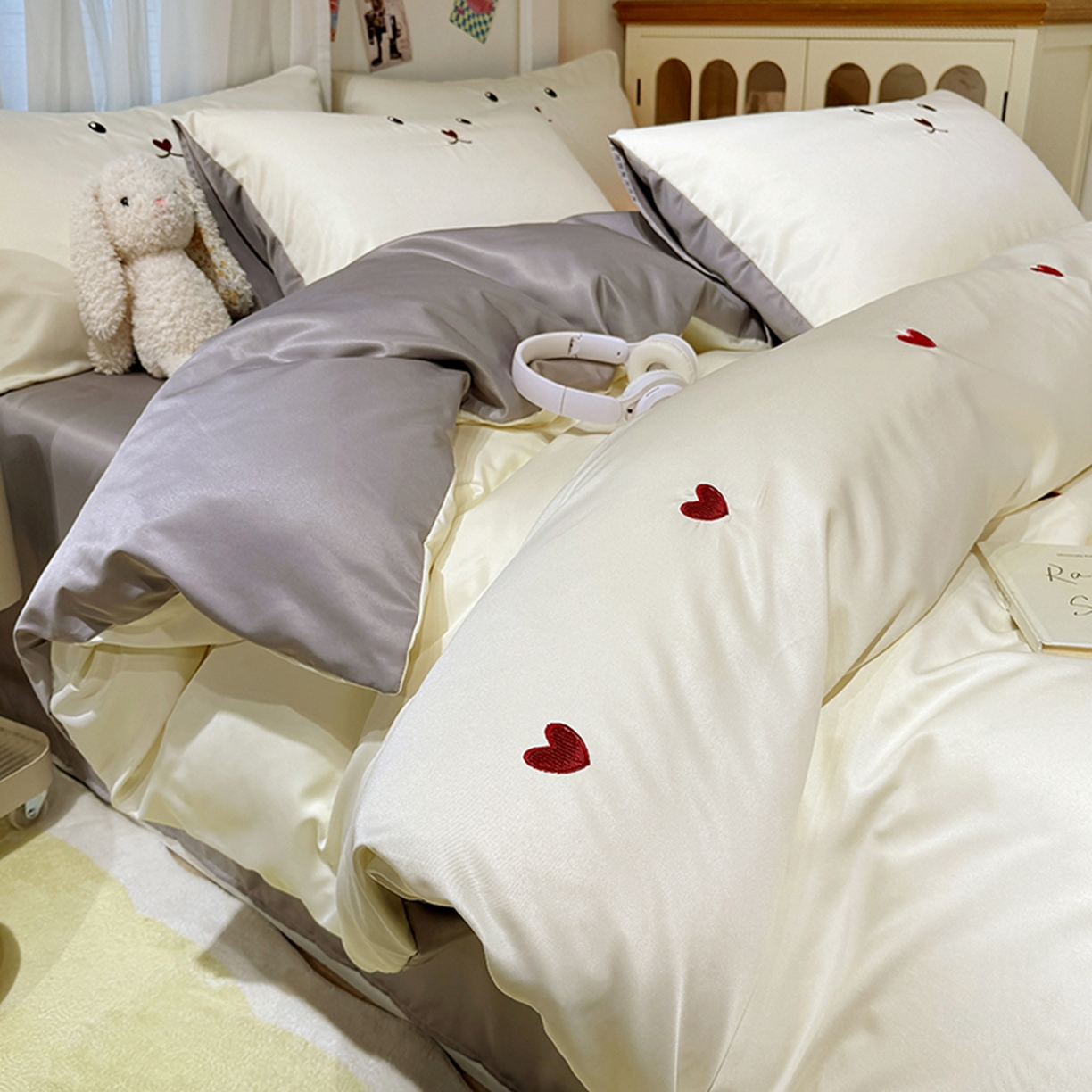 91家纺网 家纺一手货源 找家纺 （总）色鬼布艺高端家居主号 2025新款暖宝羊羔绒四件套-系列一