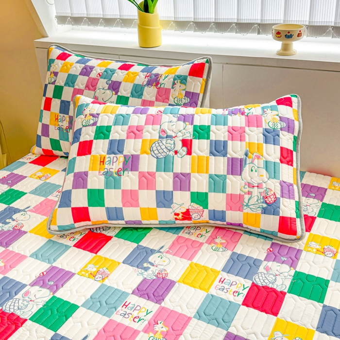 91家纺网 家纺一手货源 找家纺 色鬼布艺高端家居主号 2026新款卡通史努比凉感丝乳胶席子凉席夏被夏凉被空调被 史努比彩虹格