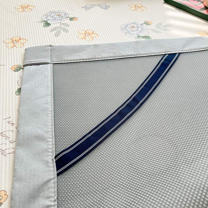 91家纺网 家纺一手货源 找家纺 女子家纺 2026新款大斜纹复合冰丝凉席-床席款 拈花湾兰