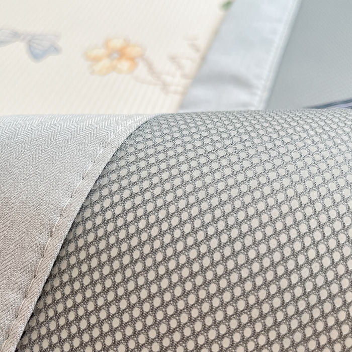 91家纺网 家纺一手货源 找家纺 女子家纺 2026新款大斜纹复合冰丝凉席-床席款 拈花湾兰