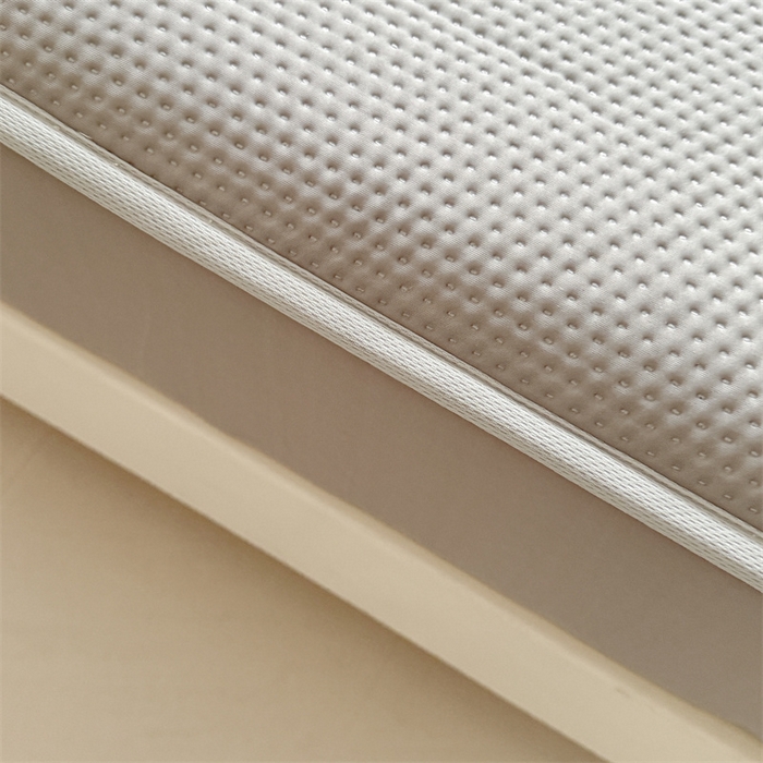 91家纺网 家纺一手货源 找家纺 女子家纺 2026新款凉感丝豆豆床笠三件套加厚三明治床垫保护套 凉感丝豆豆床笠-冰川灰