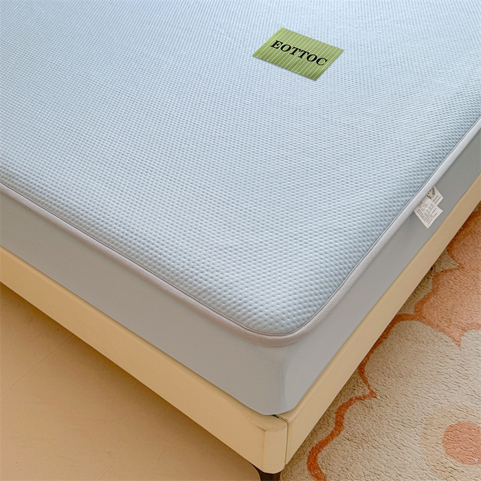 91家纺网 家纺一手货源 找家纺 （总）女子家纺 2026新款凉感丝豆豆床笠三件套加厚三明治床垫保护套