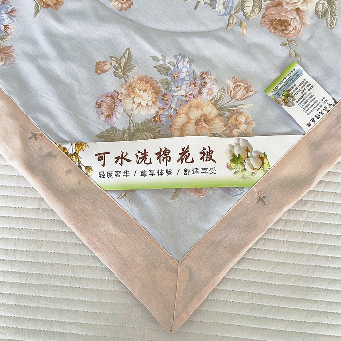 91家纺网 家纺一手货源 找家纺 榆禾家纺 2026新款不断货A类全棉棉花夏被纯棉夏被被子被芯 一城花开