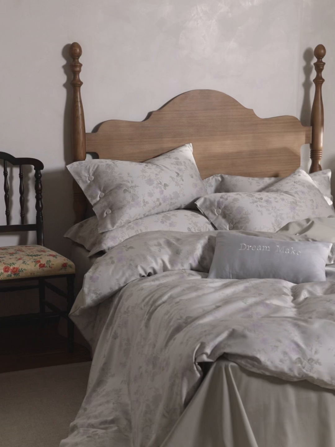 91家纺网 家纺一手货源 找家纺 ONE TWO ONE 121 【控价商品】【提供买家秀】2026新款100s50支长绒棉全棉床上用品色织提花四件套-梦谷花园 梦谷花园-青绿