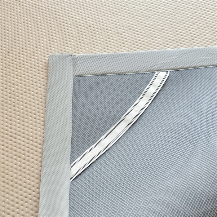 91家纺网 家纺一手货源 找家纺 女子家纺 2026新款凉感丝豆豆凉席三件套冰丝软席三明治款平铺席子 凉感丝豆豆席-莫奈咖