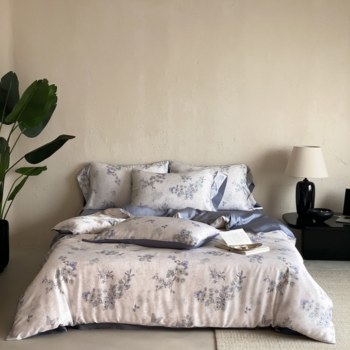 91家纺网 家纺一手货源 找家纺 （总）三味舒屋 2026新款60S凝夏臻享天丝数码印花四件套