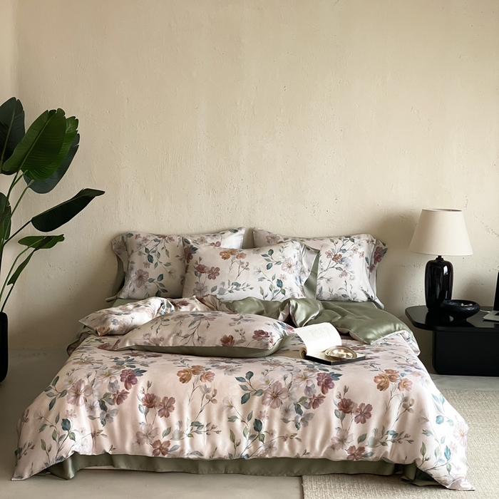 91家纺网 家纺一手货源 找家纺 （总）三味舒屋 2026新款60S凝夏臻享天丝数码印花四件套