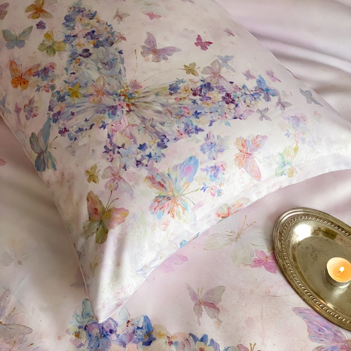 91家纺网 家纺一手货源 找家纺 （总）三味舒屋 2026新款60S凝夏臻享天丝数码印花四件套