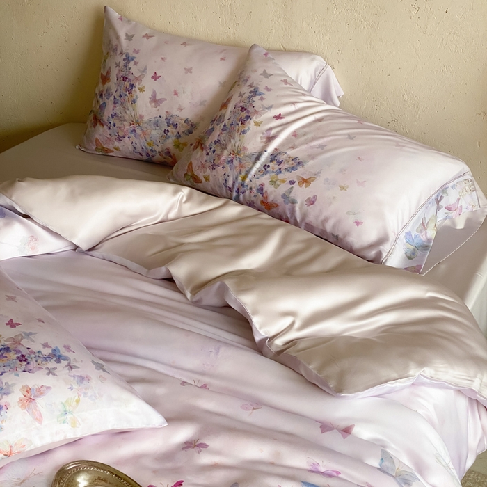 91家纺网 家纺一手货源 找家纺 （总）三味舒屋 2026新款60S凝夏臻享天丝数码印花四件套