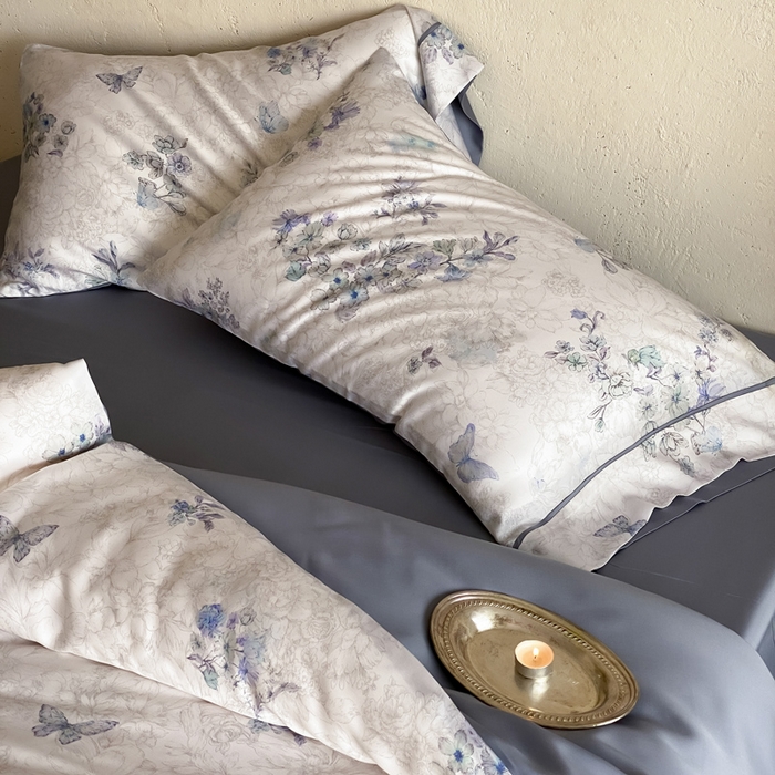 91家纺网 家纺一手货源 找家纺 三味舒屋 2026新款60S凝夏臻享天丝数码印花四件套 知否