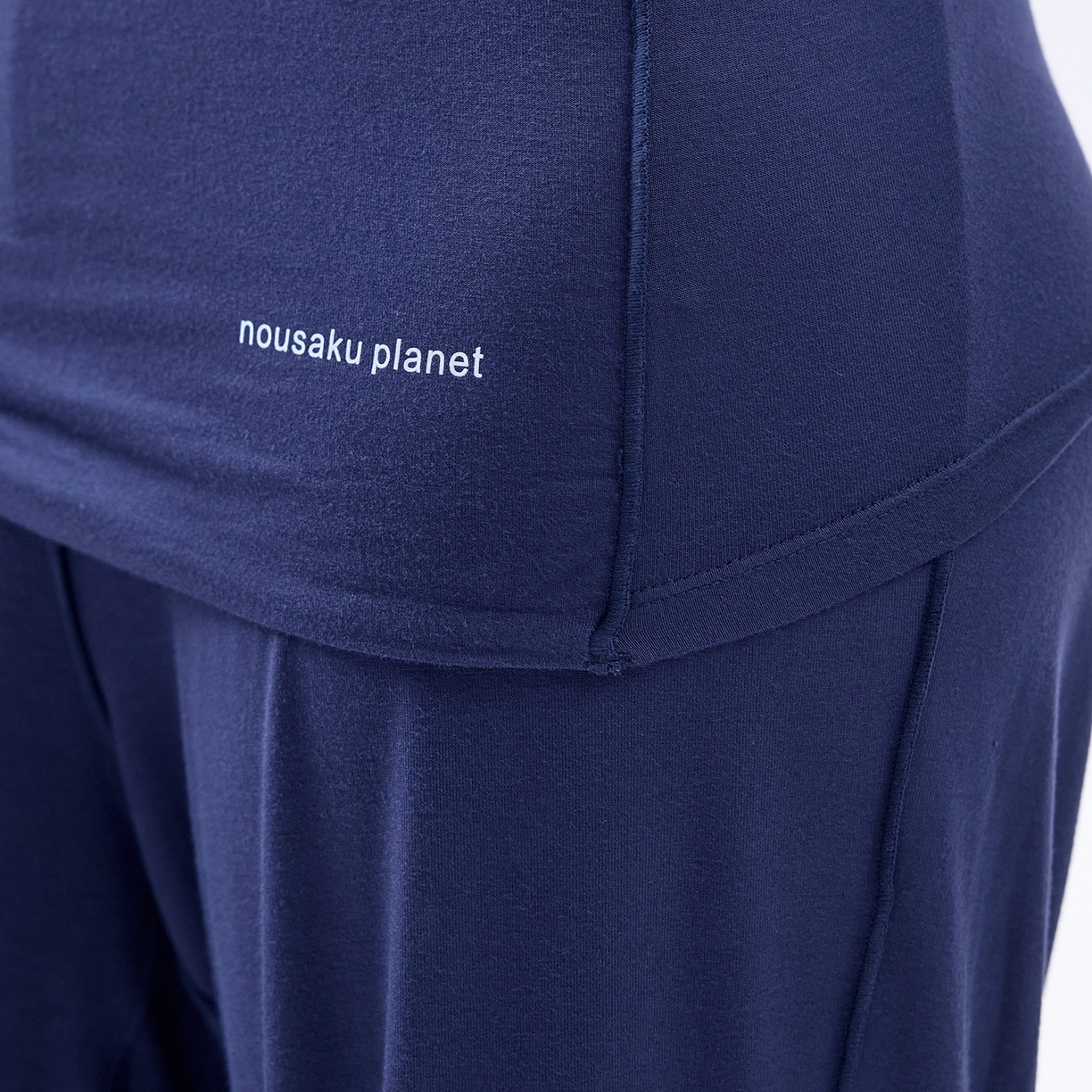 91家纺网 家纺一手货源 找家纺 唯爱品 2026新款亲肤舒适深睡睡衣--短袖长裤--短袖短裤--三色可选 短袖长裤-深睡蓝