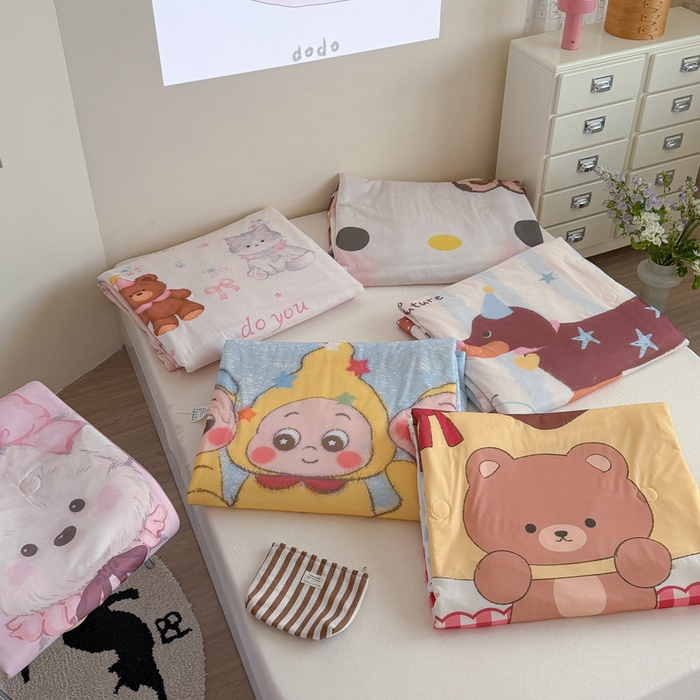 91家纺网 家纺一手货源 找家纺 （总）贝扬思家纺 2026新款数码大版凉感丝夏被凉席系列