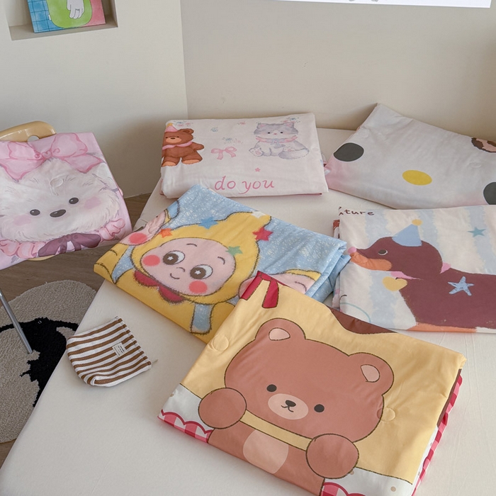 91家纺网 家纺一手货源 找家纺 （总）贝扬思家纺 2026新款数码大版凉感丝夏被凉席系列