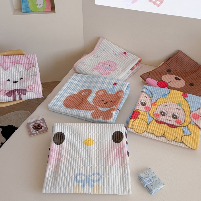 91家纺网 家纺一手货源 找家纺 （总）贝扬思家纺 2026新款数码大版凉感丝夏被凉席系列