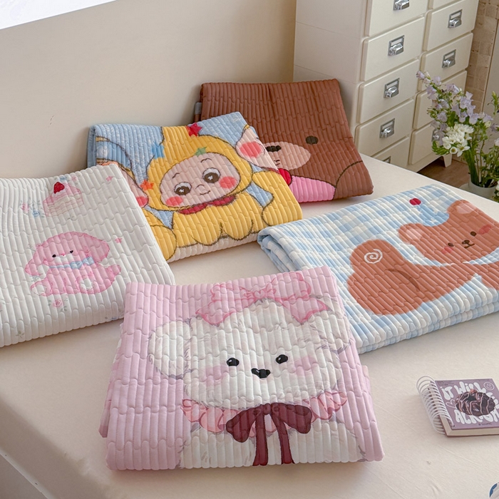 91家纺网 家纺一手货源 找家纺 （总）贝扬思家纺 2026新款数码大版凉感丝夏被凉席系列