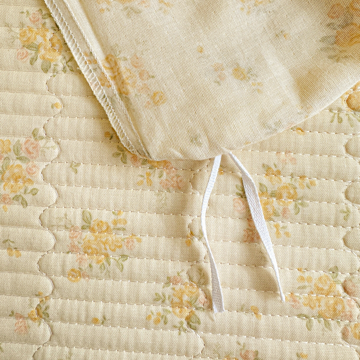 91家纺网 家纺一手货源 找家纺 文黛家居 2026新款全棉双层纱床盖四件套 橘子洲