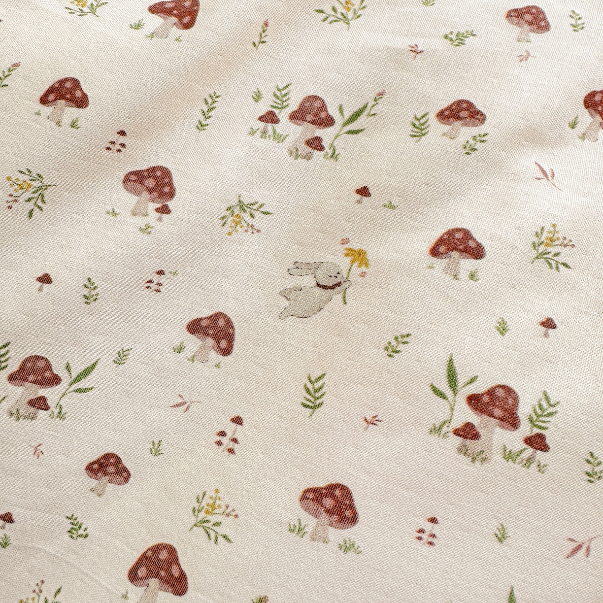 91家纺网 家纺一手货源 找家纺 文黛家居 2026新款全棉双层纱床盖四件套 魔仙峪