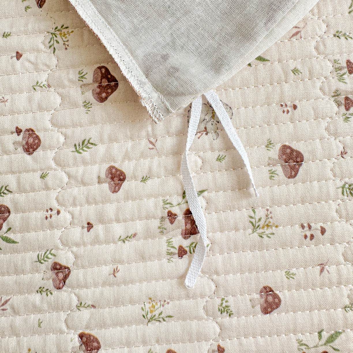 91家纺网 家纺一手货源 找家纺 文黛家居 2026新款全棉双层纱床盖四件套 魔仙峪