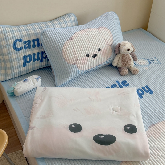 91家纺网 家纺一手货源 找家纺 （总）贝扬思家纺 2026新款数码大版凉感丝夏被凉席系列