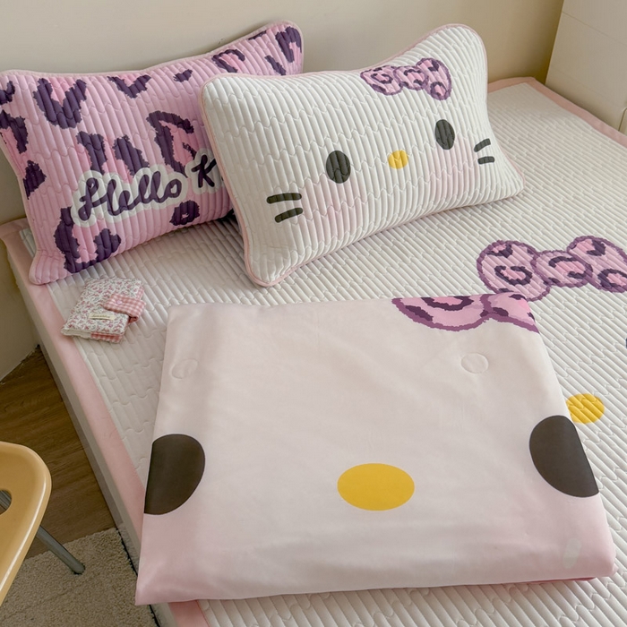 91家纺网 家纺一手货源 找家纺 （总）贝扬思家纺 2026新款数码大版凉感丝夏被凉席系列